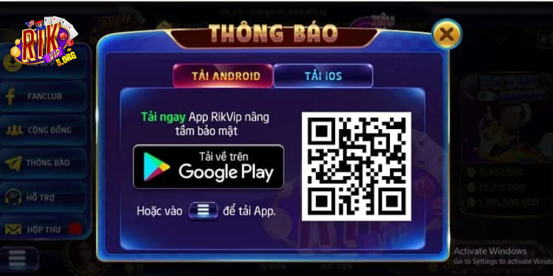 Cần kết nối Internet để tải app và cập nhật các tính năng mới